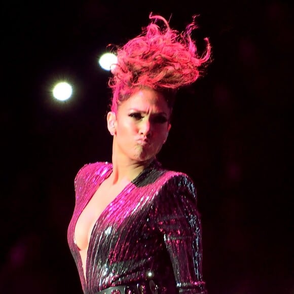 Jennifer Lopez lors du Megaton Mundial De Polito Vega 2015 au Madison Square Garden. New York, le 28 octobre 2015.