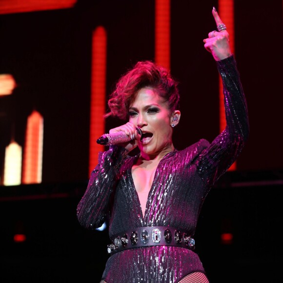 Jennifer Lopez lors du Megaton Mundial De Polito Vega 2015 au Madison Square Garden. New York, le 28 octobre 2015.