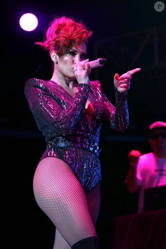 Jennifer Lopez lors du Megaton Mundial De Polito Vega 2015 au Madison Square Garden. New York, le 28 octobre 2015.