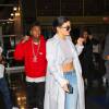Kylie Jenner et Tyga à l'aéroport JFK à New York, le 29 octobre 2015.