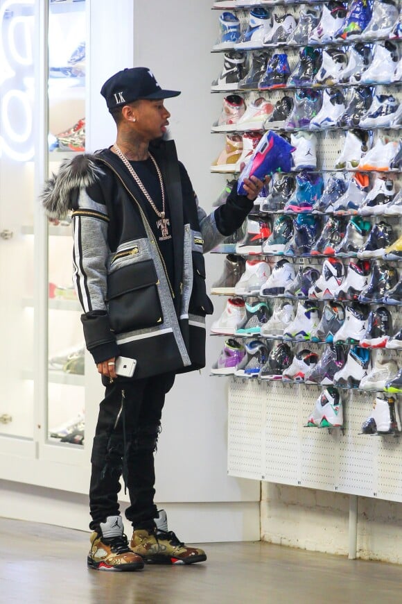 Tyga au magasin Nike Running Flatiron à New York, le 29 octobre 2015.