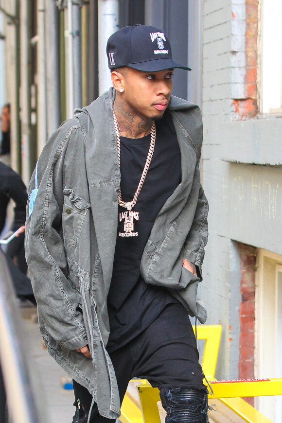 Tyga au magasin VFILES à SoHo. New York, le 29 octobre 2015.