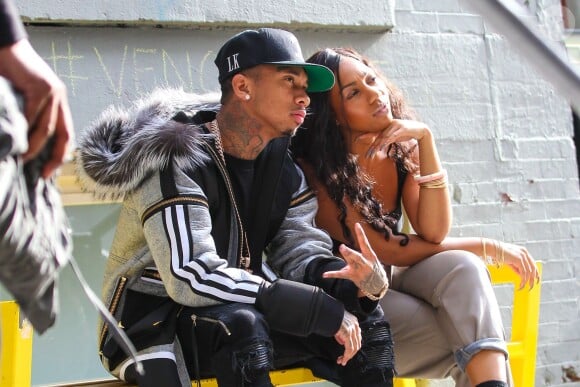 Tyga au magasin VFILES à SoHo. New York, le 29 octobre 2015.