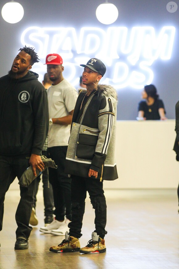 Tyga au magasin Nike Running Flatiron à New York, le 29 octobre 2015.