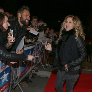 Semi-exclusif - Lara Fabian présente son concert Un soir autour du monde, au Kinepolis de Lommé, près de Lille, le 29 octobre 2015.