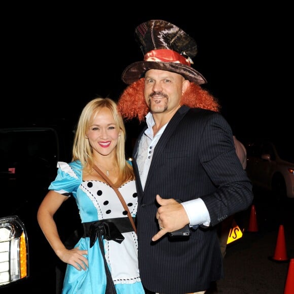 Chuck Liddell à la soirée d'Halloween organisée par la marque de tequila Casamigos à Los Angeles, le 30 octobre 2015