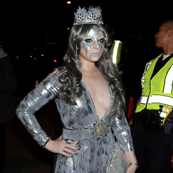 Michelle Trachtenberg à la soirée d'Halloween organisée par la marque de tequila Casamigos à Los Angeles, le 30 octobre 2015