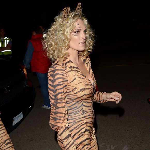 Molly Sims à la soirée d'Halloween organisée par la marque de tequila Casamigos à Los Angeles, le 30 octobre 2015