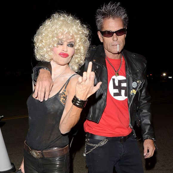 Lisa Rinna, Harry Hamlin à la soirée d'Halloween organisée par la marque de tequila Casamigos à Los Angeles, le 30 octobre 2015