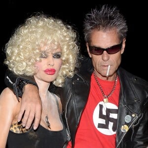 Lisa Rinna, Harry Hamlin à la soirée d'Halloween organisée par la marque de tequila Casamigos à Los Angeles, le 30 octobre 2015