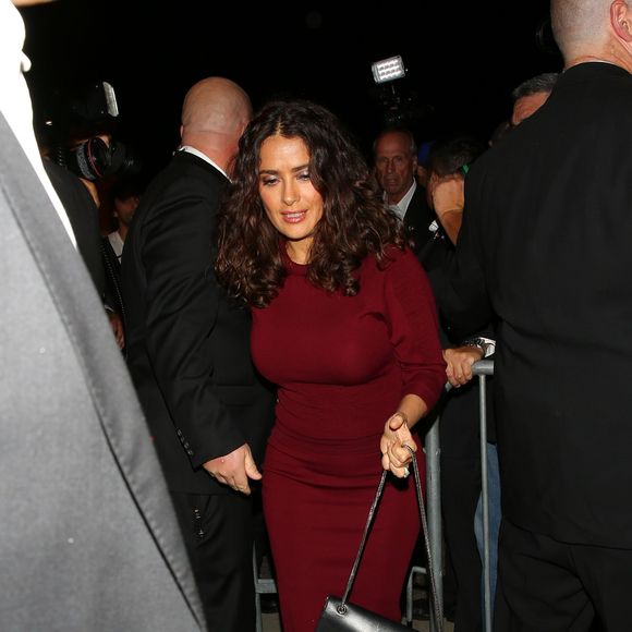 Salma Hayek à la soirée d'Halloween organisée par la marque de tequila Casamigos à Los Angeles, le 30 octobre 2015