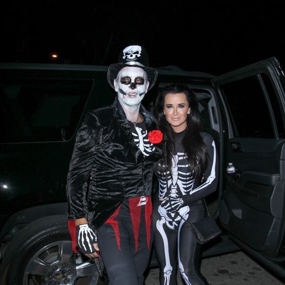 Kyle Richards à la soirée d'Halloween organisée par la marque de tequila Casamigos à Los Angeles, le 30 octobre 2015