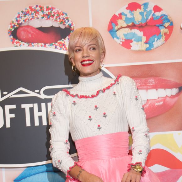 Lily Allen (Cooper) - Soirée "The art of the Lip" par la marque de cosmétiques Mac à Munich le 24 juin 2015
