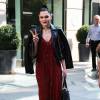 Jessie J à la sortie de son hôtel à New York, le 2 septembre 2015.