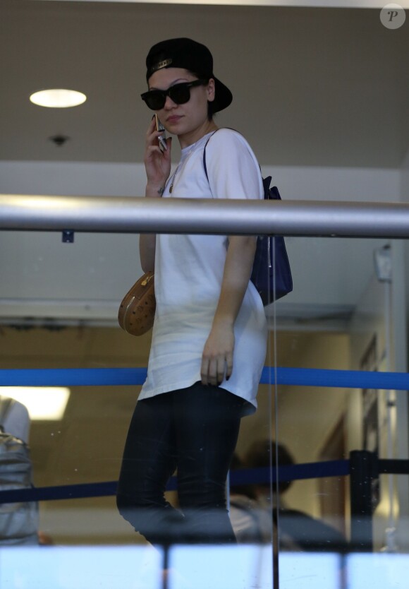 Jessie J arrive à Los Angeles le 21 mai 2015.
