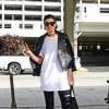 Jessie J arrive à l'aéroport de Miami, le 2 décembre 2014.