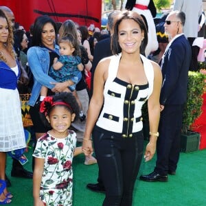 Christina Milian et sa fille Violet à la première du film The Peanuts Movie à Los Angeles, le 1er novembre 2015