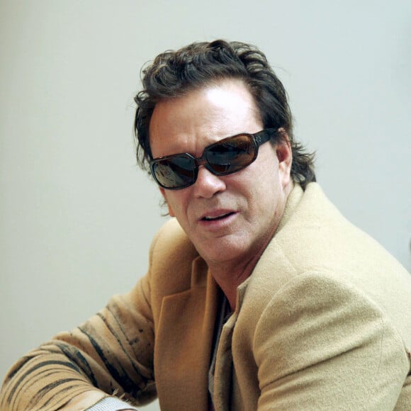 Mickey Rourke à New York, le 9 mai 2006.