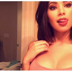 Jasmine Villegas, l'ex de Justin Bieber que l'on a vue dans son clip Baby, est enceinte / photo postée sur son compte Instagram.