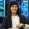 Justin Bieber sur le plateau de l'émission "El Hormiguero" à Madrid le 28 octobre 2015.
