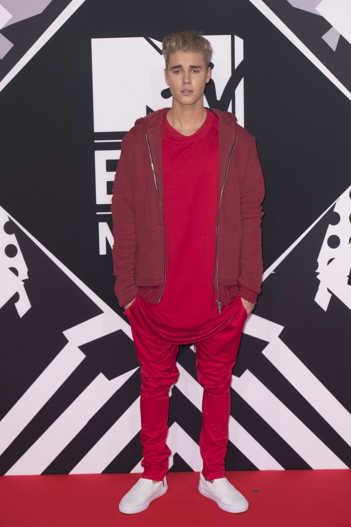 Photo : Justin Bieber - MTV Europe Music Awards 2015 au Mediolanum