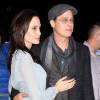 Brad Pitt et Angelina Jolie amoureux lors d'une présentation de By The Sea à New York City, le 3 novembre 2015.