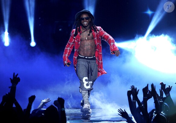 Lil Wayne aux BET Awards 2014.