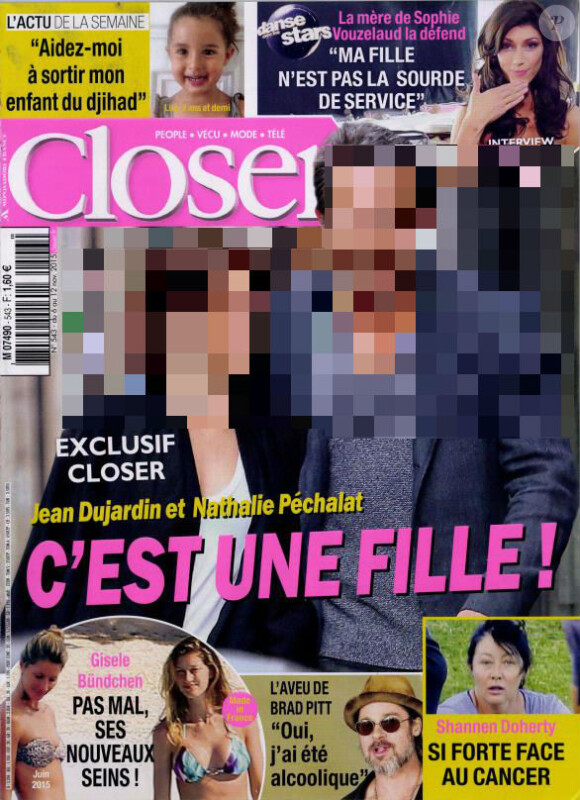 Le magazine Closer du 6 novembre 2015