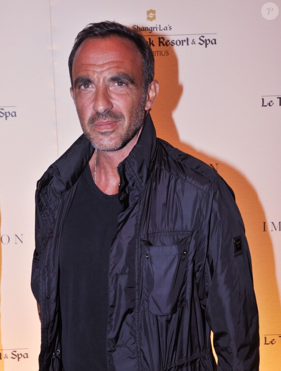 Nikos Aliagas à la soirée à l'hôtel Shangri-La de Paris, le 22 septembre 2015.