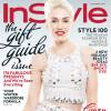 Gwen Stefani en couverture du magazine InStyle. Numéro de décembre 2013.