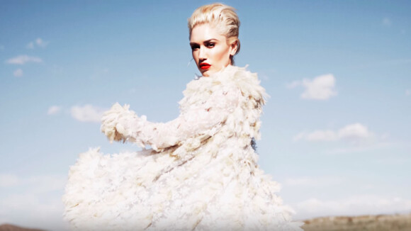 Gwen Stefani dans les coulisses de son shooting pour le magazine InStyle. Novembre 2015.