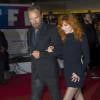 Sting et Mylène Farmer, à leur arrivée à la 17e cérémonie des NRJ Music Awards 2015 au Palais des Festivals à Cannes, le 7 novembre 2015.