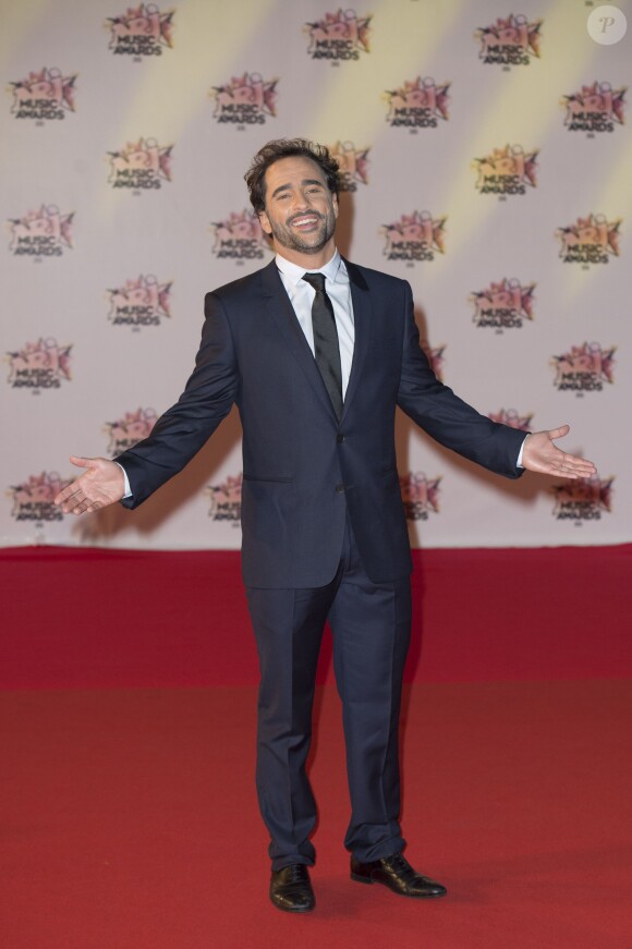 Florent Peyre, à son arrivée à la 17e cérémonie des NRJ Music Awards 2015 au Palais des Festivals à Cannes, le 7 novembre 2015.