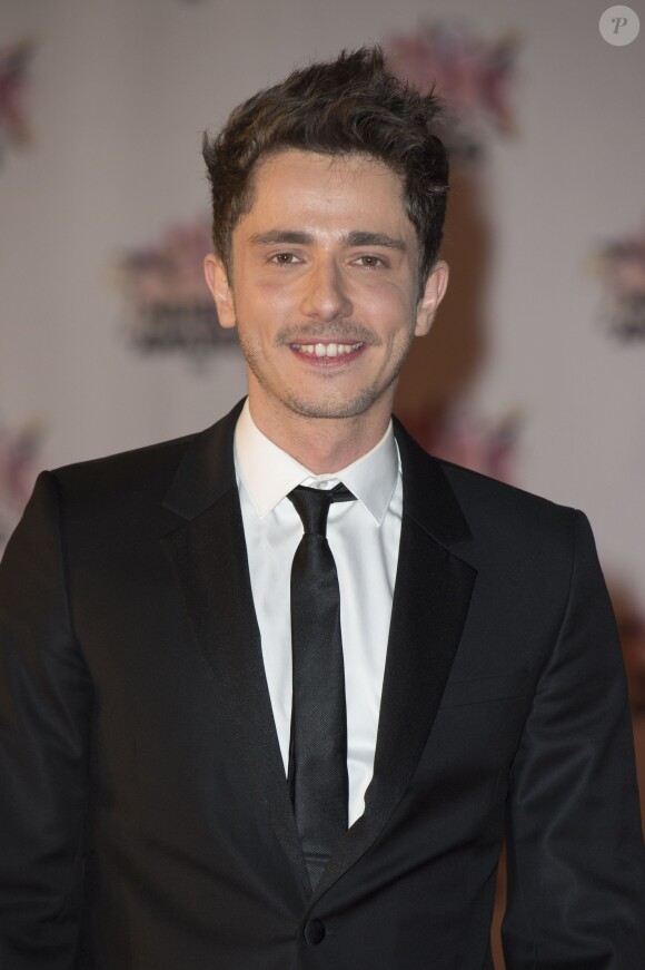 Guillaume Pley, à son arrivée à la 17e cérémonie des NRJ Music Awards 2015 au Palais des Festivals à Cannes, le 7 novembre 2015.