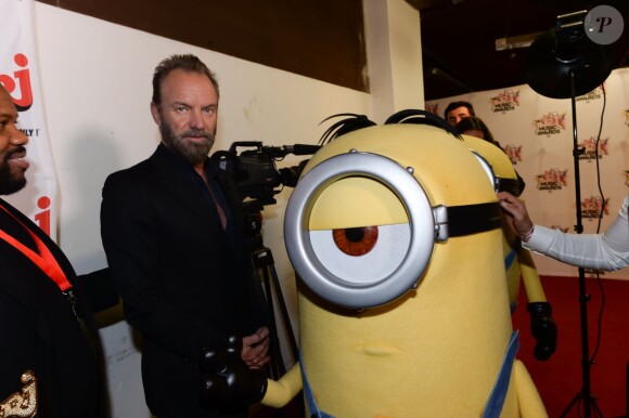 Exclusif - Sting dans les coulisses de la 17e cérémonie des NRJ Music Awards 2015 au Palais des Festivals à Cannes, le 7 novembre 2015.
