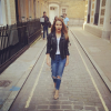 Katie Piper dans les rues de Londres