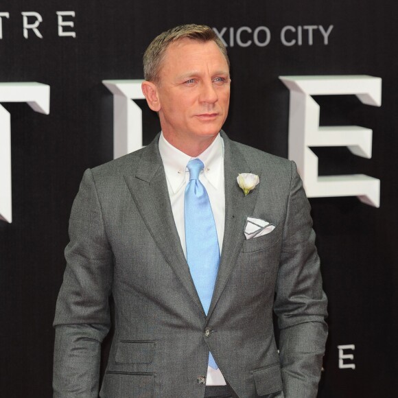 Daniel Craig - Première du film "007 Spectre" à Mexico, le 2 novembre 2015.