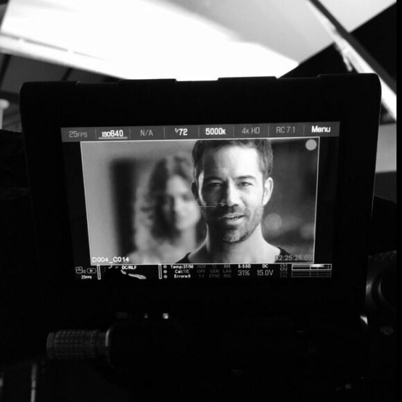 Photo du tournage du clip Tout le monde, d'Emmanuel Moire.