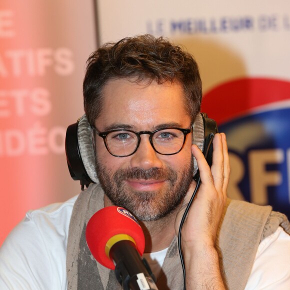 Emmanuel Moire - Conférence de presse avec les artistes du concert gratuit RFM Music Live au théâtre Sébastopol de Lille. Le 28 septembre 2015