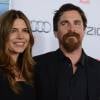 Christian Bale et sa femme Sibi Blazic - Première du film "The Big Short" au AFI Fest, à Hollywood le 12 novembre 2015.