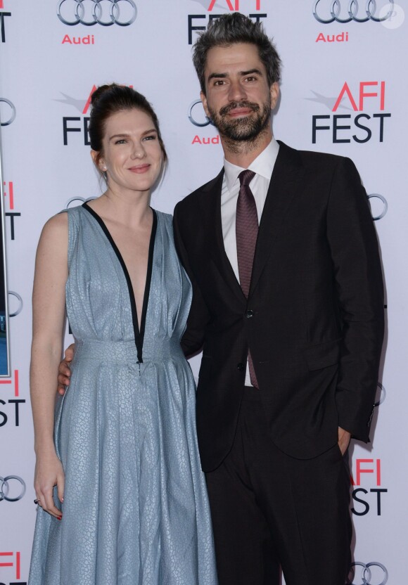Hamish Linklater, Lily Rabe - Première du film "The Big Short" au AFI Fest, à Hollywood le 12 novembre 2015.