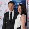 Finn Wittrock et sa femme Sarah Roberts - Première du film "The Big Short" à Hollywood le 12 novembre 2015  Celebrities at the AFI Fest 2015 'The Big Short' premiere and closing night ceremony at the TCL Chinese Theatre in Hollywood, California on November 12, 2015.12/11/2015 - Los Angeles
