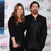 Christian Bale et Sibi Bale - Première du film "The Big Short" au AFI Fest, à Hollywood le 12 novembre 2015.
