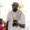 Lamar Odom en sortie shopping à Beverly Hills en 2011