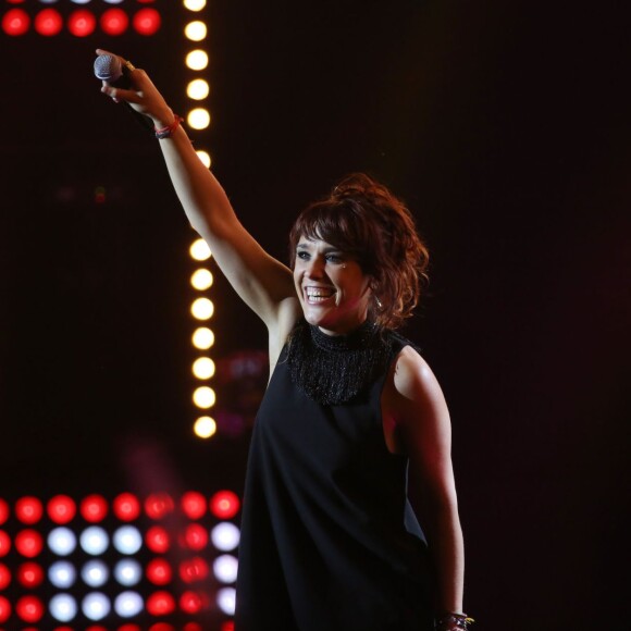 Zaz - Concert des 60 ans d'Europe 1 au Zénith à Paris. Le 21 mai 2015