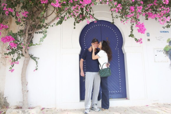 Exclusif - David Brécourt et sa compagne Alexandra à DjerbaHood - Escapade des stars au Radisson Blu Palace Resort & Thalasso à Djerba en Tunisie le 7 novembre 2015.