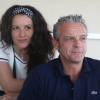 Exclusif - David Brécourt et sa compagne Alexandra - Escapade des stars au Radisson Blu Palace Resort & Thalasso à Djerba en Tunisie le 7 novembre 2015.