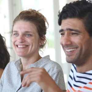 Exclusif - Romane Bohringer, Olivia Côte et Salim Kechiouche - Escapade des stars au Radisson Blu Palace Resort & Thalasso à Djerba en Tunisie le 7 novembre 2015.