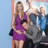 Lindsay Bronson et David Faustino lors de l'avant-première du film Vive les vacances (Vacation) à Los Angeles le 27 juillet 2015