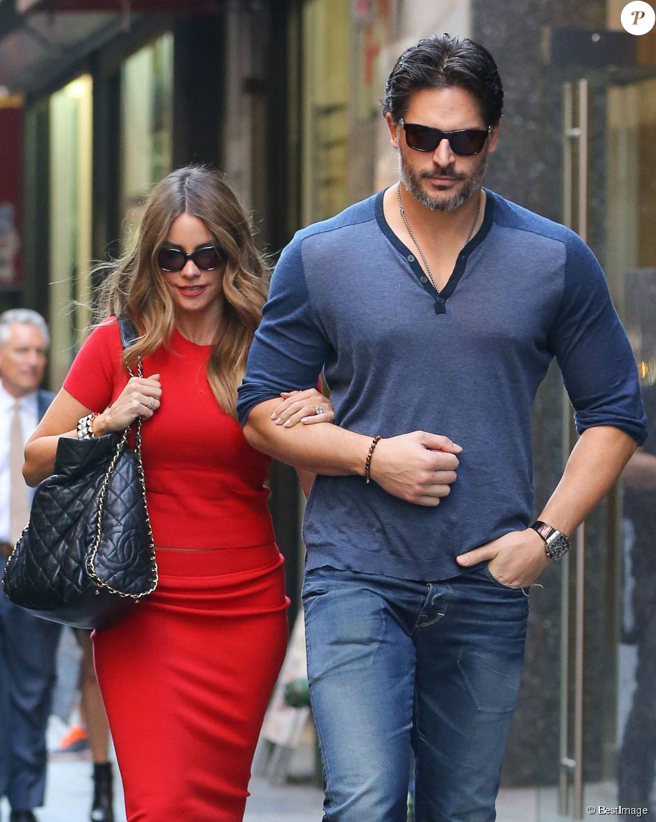 Sofia Vergara et son fiancé Joe Manganiello dans les rues de New York